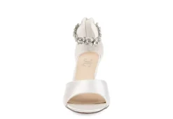 Journee Collection Womens Connor Wedge Sandal - White -Skechers Sales US 01 102219 02