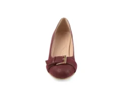 Journee Collection Womens Graysn Pump - Wine -Skechers Sales US 01 102246 02