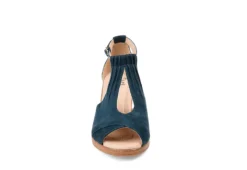 Journee Collection Womens Kedzie Wedge Sandal - Blue -Skechers Sales US 01 102266 02
