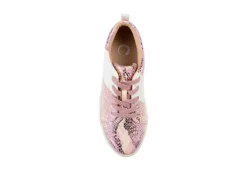 Journee Collection Womens Raaye Sneaker - Pink -Skechers Sales US 01 103191 05