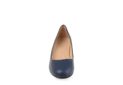 Journee Collection Womens Saar Pump - Navy -Skechers Sales US 01 103356 02