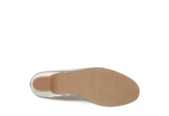 Journee Collection Womens Saar Pump - Silver -Skechers Sales US 01 103359 06