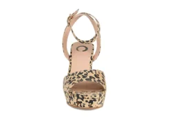 Journee Collection Womens Nairri Platform Sandal - Leopard -Skechers Sales US 01 103510 02