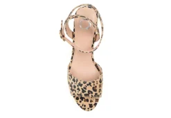Journee Collection Womens Nairri Platform Sandal - Leopard -Skechers Sales US 01 103510 05