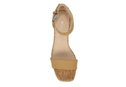 Xappeal Womens Amora Wedge Sandal - Tan -Skechers Sales US 01 105214 05