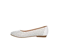 Mootsies Tootsies Womens Belva Flat - White -Skechers Sales US 01 105350 03