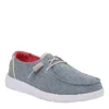 Heydude Womens Wendy Slip On Sneaker - Denim