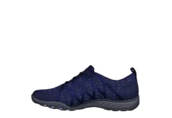 Skechers Womens Breathe Easy Infi-knity Slip On Sneaker - Navy -Skechers Sales US 01 105668 02