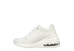 Skechers Womens Million Air Elevated Air Sneaker - White -Skechers Sales US 01 105684 02