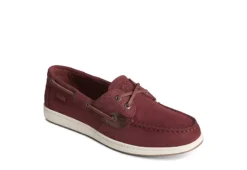 Sperry Womens Coastfish 2-eye Boat Shoe - Burgundy