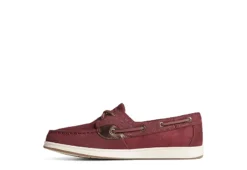 Sperry Womens Coastfish 2-eye Boat Shoe - Burgundy -Skechers Sales US 01 105707 02
