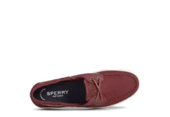 Sperry Womens Coastfish 2-eye Boat Shoe - Burgundy -Skechers Sales US 01 105707 04