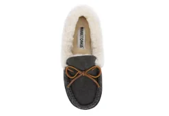 Minnetonka Womens Jessica Trapper Slipper - Dark Grey -Skechers Sales US 01 106041 05