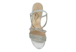 N By Nina Womens Lourdes Sandal - Silver -Skechers Sales US 01 106400 05