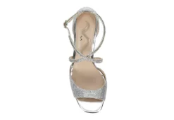 N By Nina Womens Dorean Sandal - Silver -Skechers Sales US 01 106402 05