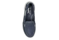 Skechers Womens Arch Fit Skipper Playful Slip On Sneaker - Navy -Skechers Sales US 01 106890 03