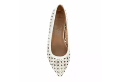 Mootsies Tootsies Womens Akshy Flat - White -Skechers Sales US 01 106980 05