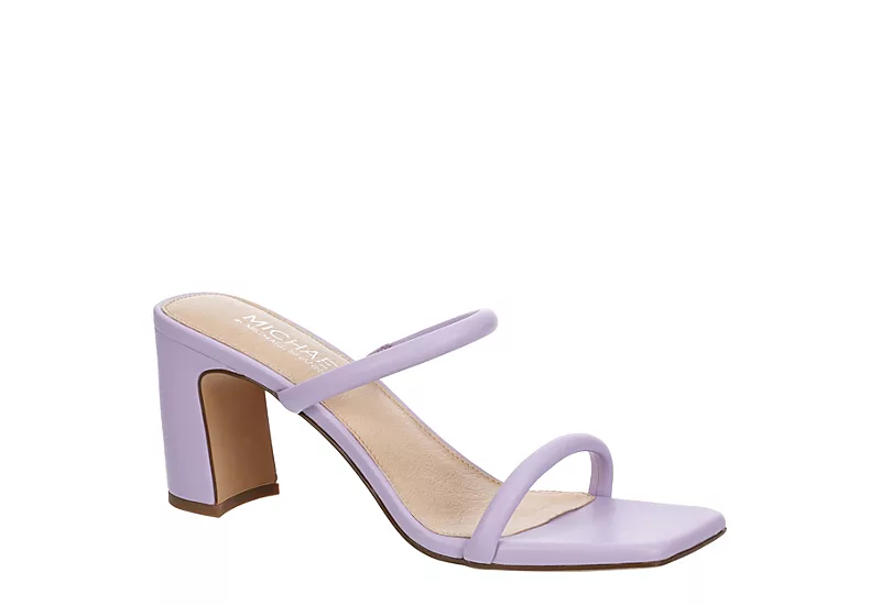 Michael By Michael Shannon Womens Dionne Slide Sandal - Lilac 1 Michael By Michael Shannon Womens Dionne Slide Sandal - Lilac