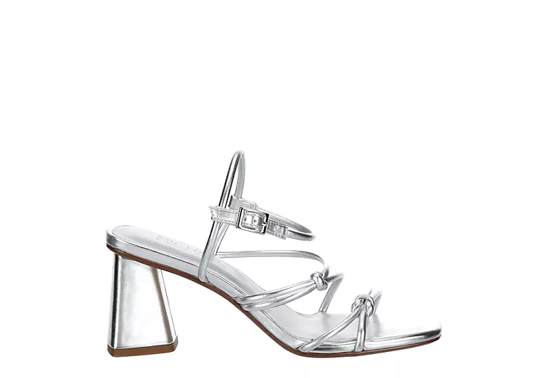 Michael By Michael Shannon Womens Tristan Sandal - Silver 2 Michael By Michael Shannon Womens Tristan Sandal - Silver - Image 2