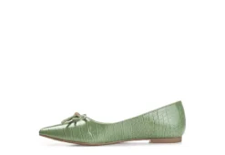 Journee Collection Womens Devalyn Flat - Green -Skechers Sales US 01 107046 03