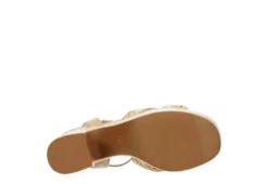 Dv By Dolce Vita Womens Maggie Platform Sandal - Khaki -Skechers Sales US 01 107391 06