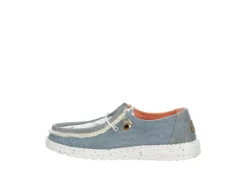 Heydude Womens Wendy Slip On Sneaker - Light Blue -Skechers Sales US 01 107485 03