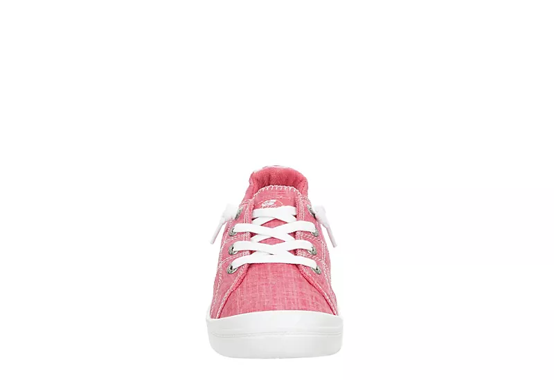 Roxy Womens Bayshore Plus Slip On Sneaker - Pink 3 Roxy Womens Bayshore Plus Slip On Sneaker - Pink - Image 3
