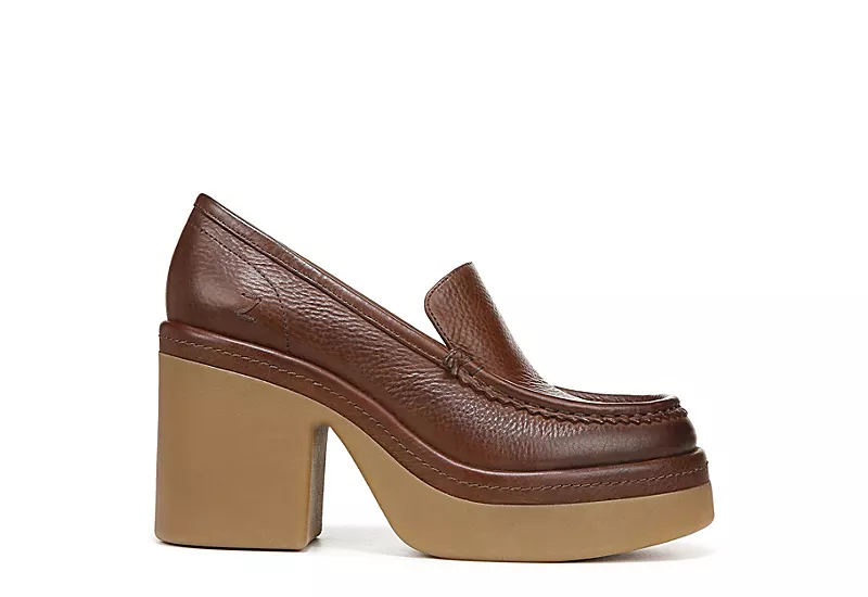 Zodiac Womens Dorit Platform Pump - Cognac 2 Zodiac Womens Dorit Platform Pump - Cognac - Image 2