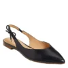 Jack Rogers Womens Serena Slingback Flat - Black