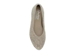 Skechers Womens Cleo 2.0 Knitty Witty Flat - Taupe -Skechers Sales US 01 107722 05