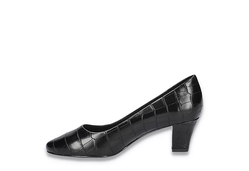Easy Street Womens Ballari Pump - Black 4 Easy Street Womens Ballari Pump - Black - Image 4
