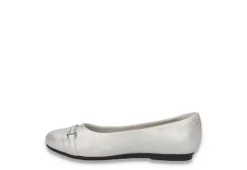 Easy Street Womens Asher Flat - Silver -Skechers Sales US 01 108021 03