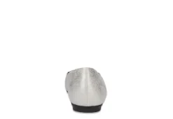 Easy Street Womens Asher Flat - Silver -Skechers Sales US 01 108021 04