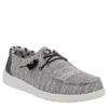 Heydude Womens Wendy Slip On Sneaker - Grey