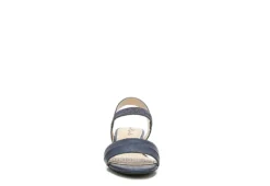 Lifestride Womens Yuma Wedge Sandal - Navy -Skechers Sales US 01 201297 02