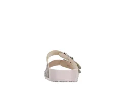 Madden Girl Womens Teddy Footbed Slide Sandal - Blush -Skechers Sales US 01 201894 04