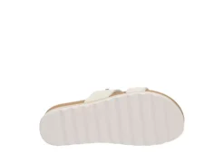 Reef Womens Banded Horizon Hi Slide Sandal - White -Skechers Sales US 01 202350 06