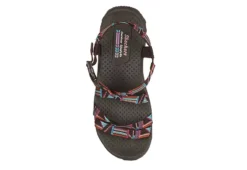 Skechers Womens Reggae Native Vibez Outdoor Sandal - Chocolate -Skechers Sales US 01 202402 03