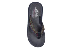 Skechers Womens Asana Flip Flop Sandal - Navy -Skechers Sales US 01 202468 03