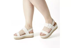 Michael By Michael Shannon Womens Kira Platform Sandal - Ivory -Skechers Sales US 01 202471 06