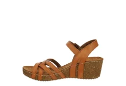 Bjorndal Womens Lily Wedge Sandal - Tan -Skechers Sales US 01 202508 03