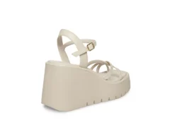Madden Girl Womens Vaultt Wedge Sandal - Taupe -Skechers Sales US 01 202556 03
