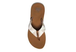 Reef Womens Spring Woven Flip Flop Sandal - Tan -Skechers Sales US 01 202598 02