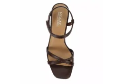 Michael By Michael Shannon Womens Lulu Wedge Sandal - Espresso -Skechers Sales US 01 202628 05