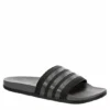 Adidas Womens Adilette Comfort Slide Sandal - Black