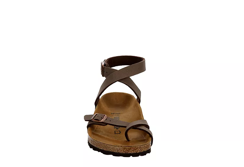 Birkenstock Womens Yara Footbed Sandal - Brown 3 Birkenstock Womens Yara Footbed Sandal - Brown - Image 3