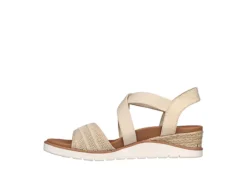 Skechers Womens Arch Fit Beach Kiss Sandal - Natural -Skechers Sales US 01 202836 02