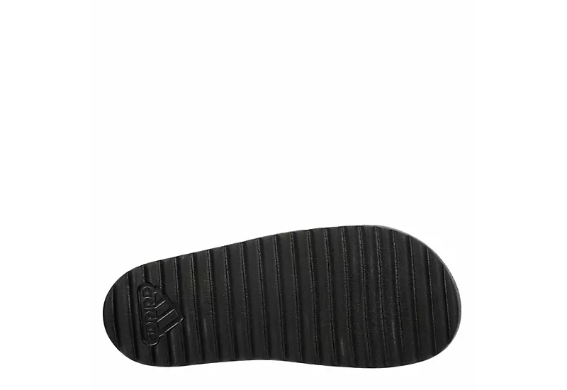 Adidas Womens Adilette Platform Slide Sandal - Black 7 Adidas Womens Adilette Platform Slide Sandal - Black - Image 7