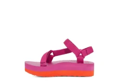 Teva Womens Flatform Universal Platform Outdoor Sandal - Fuschia -Skechers Sales US 01 203150 02