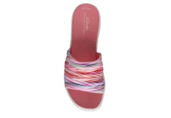 Clarks Womens Drift Petal Slide Sandal - Multicolor -Skechers Sales US 01 203205 05